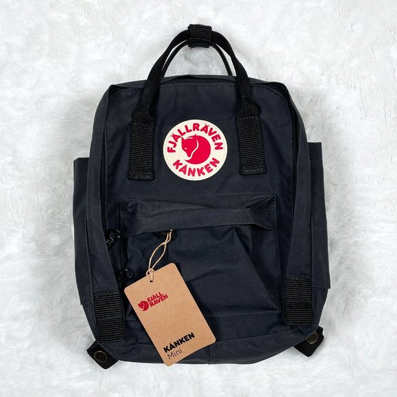 Fjallraven Kanken Mini Backpack Authentic Black - Picture 2 of 16